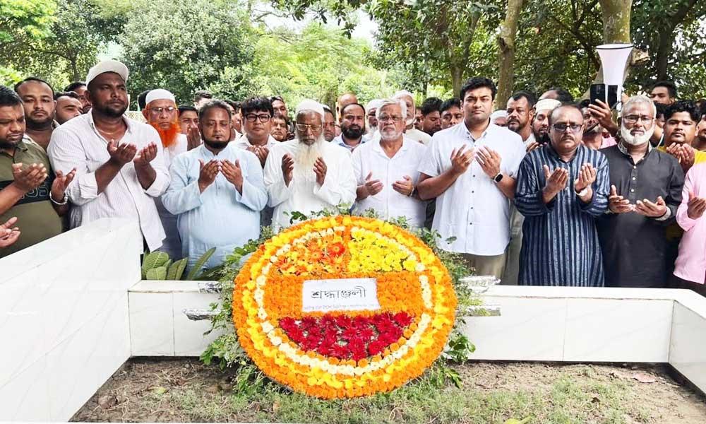 শহীদরা কর্মের মাধ্যমে বেঁচে থাকেন: আমানউল্লাহ